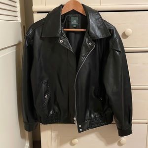 Brand new medium faux leather jacket